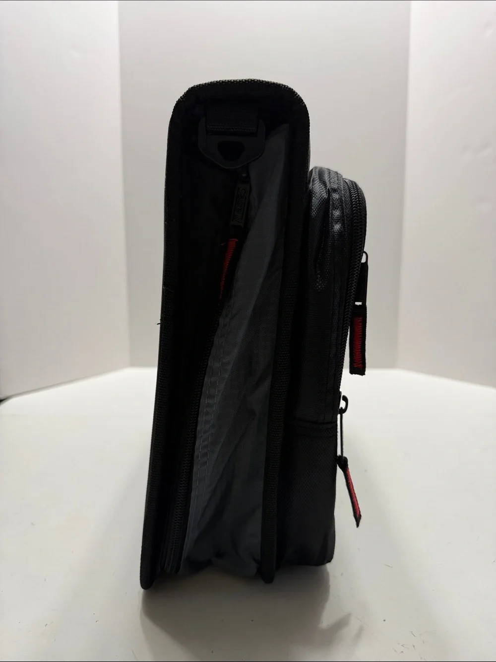Case It Black and Gray Laptop Briefcase with Front Organizer